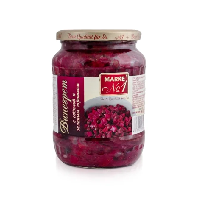 Овощной салат - Винегрет, Marke Nr.1, 670 г