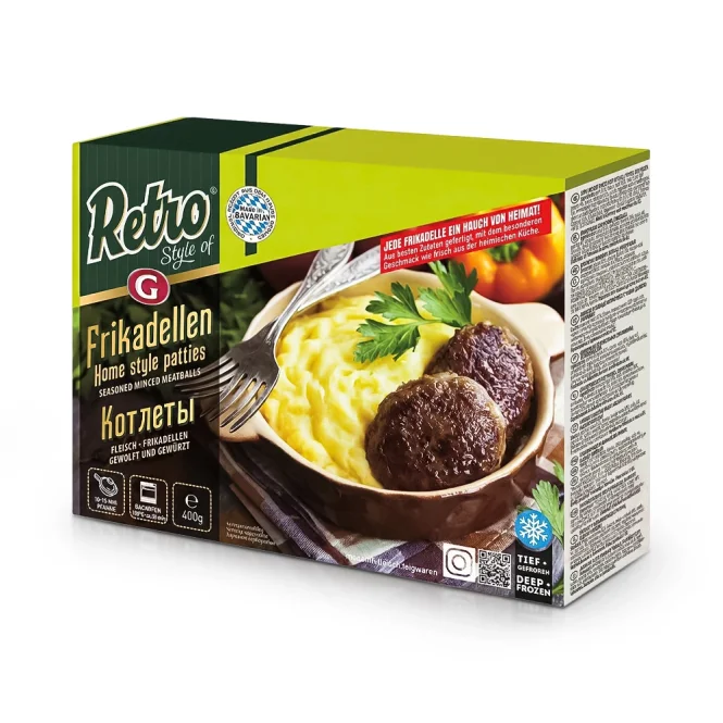 Frikadellen, aus Schweinefleisch, Germes, 400 g