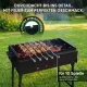 Klappbarer Grill ШашлыкOFF 60 für 10 Spieße, Stahl 2 mm