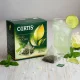 Чай зелёный - Hugo Coctail, с мятой и ароматом лайма, Curtis, 20 пакетиков