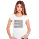 T-Shirt für Frauen - Design Plevat na vashe mnenie, Baumwolle