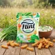 Сухарики пшенично-ржаные - Flint, со вкусом сметаны с зеленью, 70 г