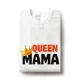 T-Shirt für Frauen - Design Queen mama, Baumwolle