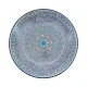 Lagan mit Deckel- KaraKalam LK-003, Rischtan Keramik, Ø 42 cm