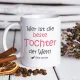 Namenstasse - Wer ist die besteTochter der Welt, Keramik, 330 ml