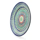 Lagan - Mehrob blau - MSV1 - Rischtan  Keramik, Handarbeit, Ø 42 cm