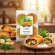Piroshki, Teigtaschen, mit Kartoffeln und Pilzen, gebraten, Lackmann, 450 g