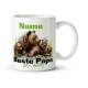 Namenstasse - Design Bester papa der welt, Keramik, 330 ml