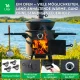 Учаг печь Ø 44 см + чугунный казан 16 л, Ø 46,5 см, круглое дно + кухонные принадлежности, узбекский чугунный казан для гриля и плова