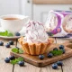 Tartelettes mit Baiser - Korsinochki, mit Heidelbeeren-Topping, Lat Sweets, 140 g