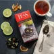 Schwarzer Tee - Earl Grey, mit Bergamotte-Aroma und Zitrusschalen, Tess, 25 x 1,6 g     