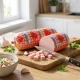 Fleischwurst - Sjurpris mit Knoblauch, Schweinefleisch, Lackmann, 800 g