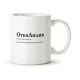 Tasse - Design OtvaLidiya, Keramik, 330 ml