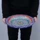 Pfannkuchenteller mit Deckel- KaraKalam TK-034, Rischtan Keramik, Ø 37 cm