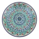 Lagan mit Deckel- KaraKalam LK-004, Rischtan Keramik, Ø 42 cm