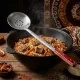 Шумовка узбекская для плова 48 см, с гравировкой - Шумовка греет душу, казан кормит семью