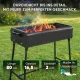 Klappgrill SchaschlykOFF 80 für 14 Spieße, Stahl 2 mm