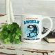 Tasse - Geboren zum Angeln, Keramik, 330 ml