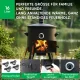 Utschak Feuerofen Ø 44 cm + Gusseisen-Kasan 16 l, Ø 46,5 cm, runder Boden + Küchenzubehör, Usbekischer Kochtopf aus Gusseisen