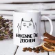 Кружка - Erkenne die zeichen, керамика, 330 мл
