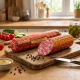 Wurst Serwelat - Moskowskaja, Rind- und Schweinefleisch, Lackmann, 300 g