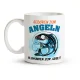 Tasse - Geboren zum Angeln, Keramik, 330 ml