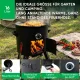 Utschak Feuerofen Ø 44 cm + Gusseisen-Kasan 16 l, Ø 46,5 cm, runder Boden + Küchenzubehör, Usbekischer Kochtopf aus Gusseisen
