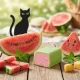 Quarkriegel mit Wassermelonegeschmack, in Schokoglasur, Karums, 45 g