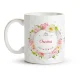 Namenstasse - Оксана, Frühling, Keramik, 330 ml