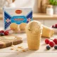 Мороженое - Пломбир со вкусом сгущёнки, в вафельном стаканчике, Lackmann, 8 х 65 г