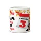 Tasse - Ya kalendar perevernu...., Keramik, 330 ml