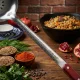 Usbekischer Schaumlöffel für Plov 48 cm, mit Gravur - In jeder unklaren Situation - koche Plov!