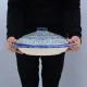 Pfannkuchenteller mit Deckel- KaraKalam TK-034, Rischtan Keramik, Ø 37 cm