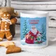 Tasse - S Novym Godom. Weihnachtsmann und Hasen, Keramik, 330 ml