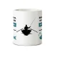 Tasse - Design Myslenno na rybalke, Keramik, 330 ml