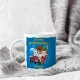 Кружка именная - дизайн Frohe Weihnachten. Mashinka, керамика, 330 мл