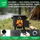 Feuerofen Utschak Ø 40 cm mit Abzugsrohr, für Kasan 12 L, Thermometer, Ofenplatte