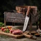 Usbekischer Messer Pchak, 29 cm mit Gravur G018 - Grill König