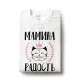 Футболка женская - дизайн Мамина радость, хлопок