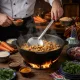 Usbekischer Schaumlöffel für Plov 48 cm, mit Gravur - Plov ist kein Brei, er ist Leben!