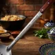 Usbekischer Schaumlöffel für Plov 48 cm, mit Gravur - In jeder unklaren Situation - koche Plov!