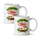 Tassen-Set - Frohes Neues Jahr 2026, promo, Keramik, 2 Stk., 330 ml