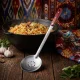 Usbekischer Schaumlöffel für Plov 48 cm, mit Gravur - Der treue Begleiter des Kazans