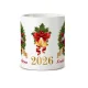 Namenstasse - Frohe Weihnachten, 2026, Keramik, 330 ml