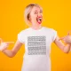T-Shirt für Frauen - Design Ich habe kein bock, Baumwolle