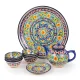 Teeservice – KaraKalam KSV2 – R2 – Rischtan Keramik – 9-teilig