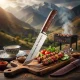 Usbekischer Messer Pchak, 29 cm mit Gravur G004 - Shashlyichnyih Del Master