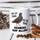 Кружка - Das ist Taube. Sei wie Taube., керамика, 330 мл