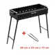 Mangal - Grillmeister, klappbar, 2 mm Stahl, 60 cm