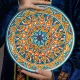 Ляган - КараКалам KSV3 - R3, Риштан керамика, Ø 37 см